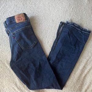 Levi's high rise bootcut women